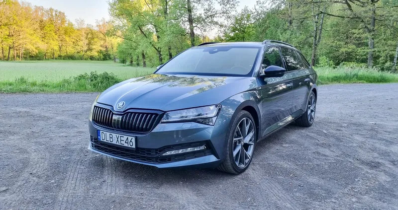 skoda lubań Skoda Superb cena 119900 przebieg: 169000, rok produkcji 2020 z Lubań